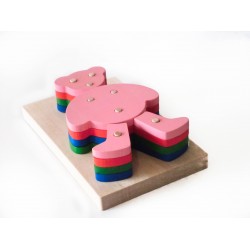 Bul Tak Ahşap Ayıcık Oyuncak